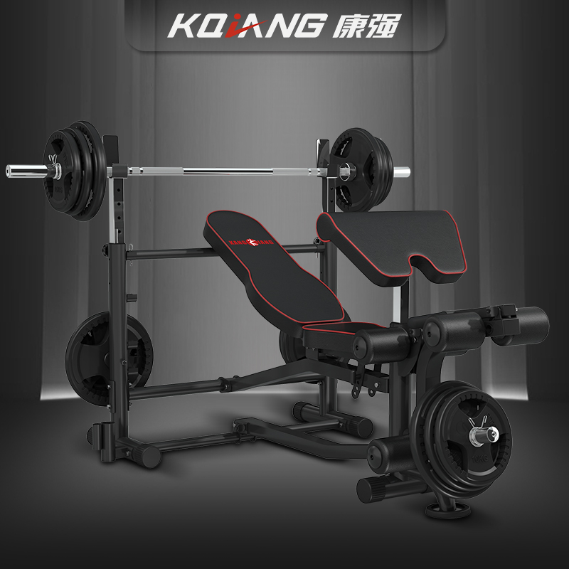 康強(qiáng) BK3011多功能臥推架舉重床綜合訓(xùn)練器健身器材 