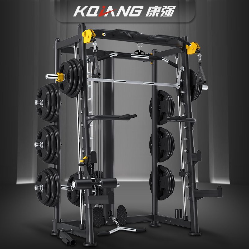 康強(qiáng)綜合訓(xùn)練器G309多功能飛鳥(niǎo)史密斯機(jī) 深蹲架龍門架 力量健身器材 309標(biāo)準(zhǔn)版套裝